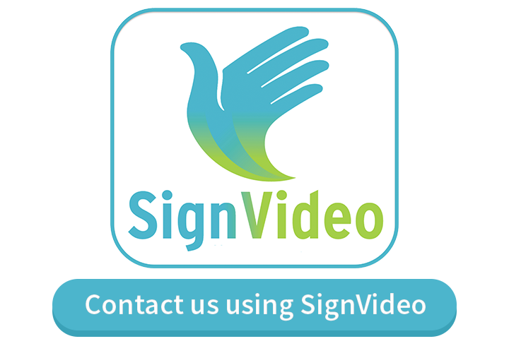 Call us with SignVideo